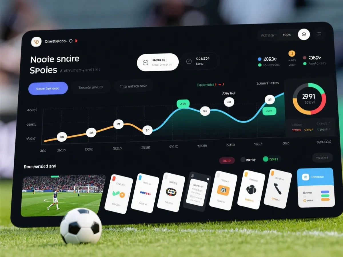 实时比分与赛事时间轴展示