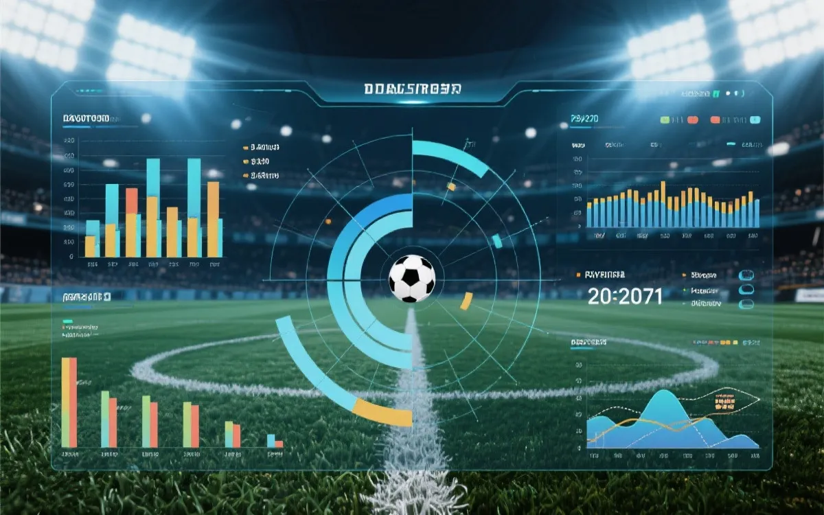 世界杯预测可视化示意：雷达图与概率分布图，展示热门与伪热门的差异