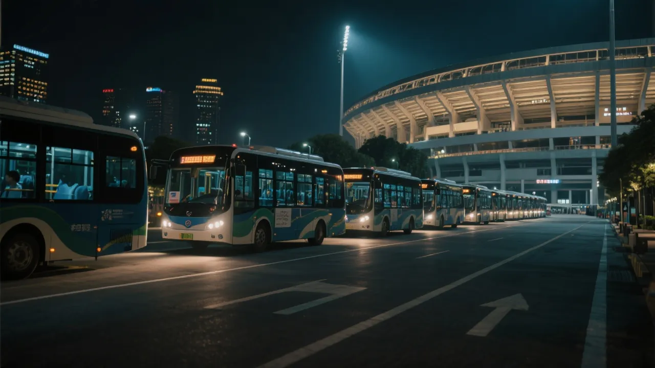 2026世界杯球场接驳车：用电动智慧调度把拥堵与碳排留在场外